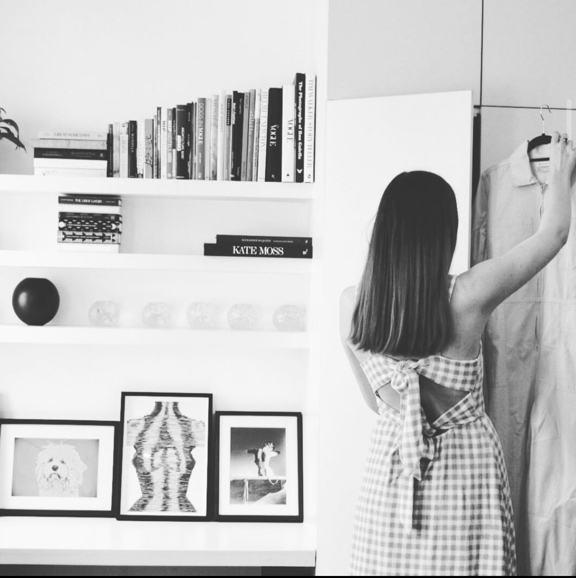 Wardrobe styling in action